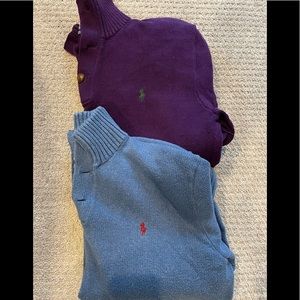 Lot of 2 Men’s Polo Sweaters